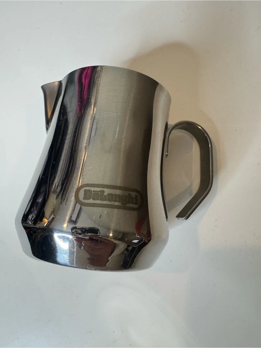 De'Longhi Stainless Steel Milk Frothing Pitcher - Silver